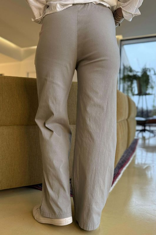  Luxury Wide Leg Magic Trouser Mocha